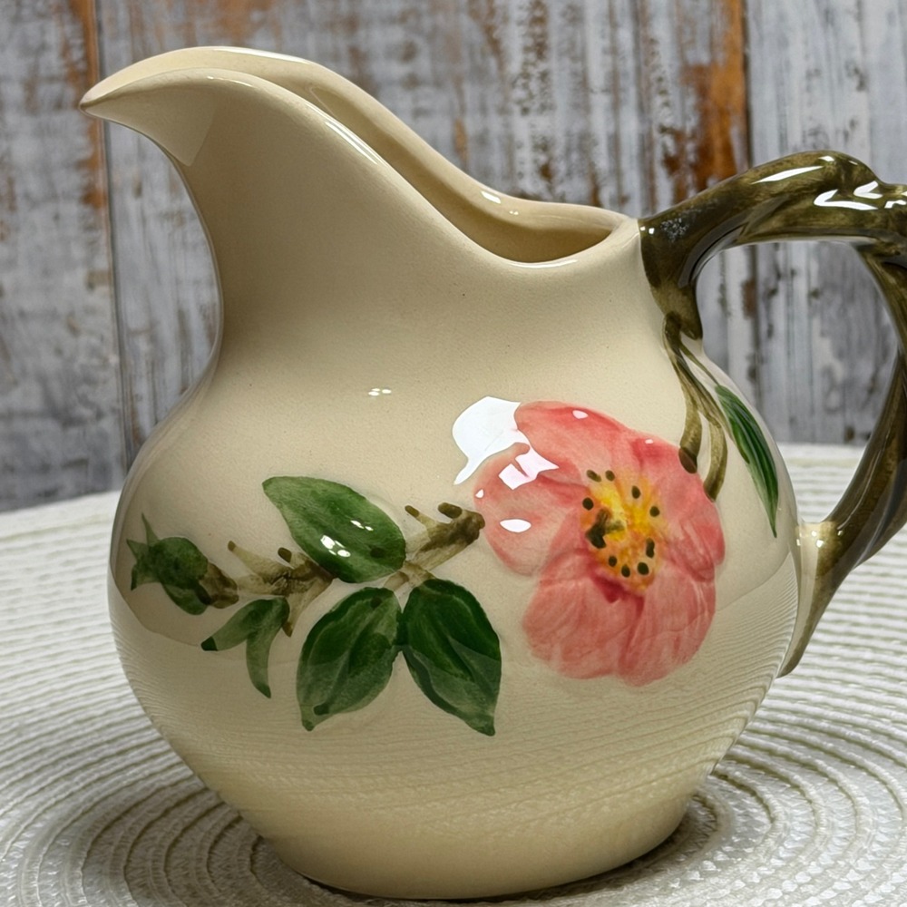 Franciscan Desert Rose Creamer Vintage Interpace Earthenware USA Pitcher 29-72